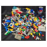 Assorted Lego Building Blocks, Tonka Shuttle +