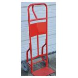 Heavy Duty Red Steel Hand Truck