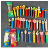 Vntg PEZ Candy Dispensers, Assorted Characters