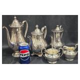 Silver-Plated Vintage Coffee & Tea Sets