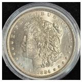 1884-O Morgan Silver Dollar Coin Fine