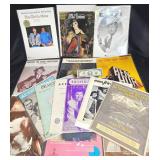 Vintage Sheet Music Lot- Donovan, McCartney, Bond