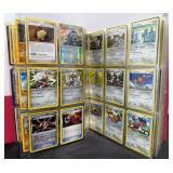 Mixed Pokemon Cards in Binder