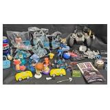 Various Small Toys w Figures & Collectibles