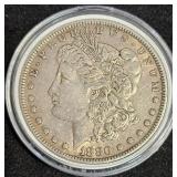 1880 Morgan Silver Dollar Coin Fine