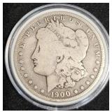 1900-O Morgan Silver Dollar Coin Circ
