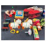Vntg Toys-ï¿½Fisher-Price, Jumping Spring Moon Shoes