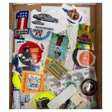 Various Vintage Stickers & Decals- Borden, Batman+