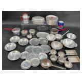 Vintage Aluminum Children