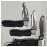 3 440 Stainless Steel Folding Knives