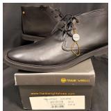 Frank Wright Black Leather Boots w Box UK12