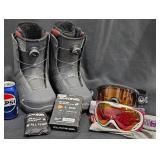 K2 Men's Sz 10.5 Raider Snowboard Boots +