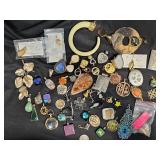 Lot of Necklace Pendants & Charms Collection