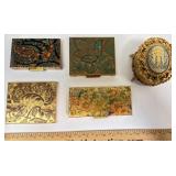 Vintage Vanity - Trinket Box, Compacts Pill Boxes