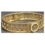 Michael Kors MK Monogram Fulton Hinge Bangle
