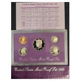 1991 U.S. Mint Proof Coin Set