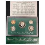 1996 U.S. Mint Proof Coin Set