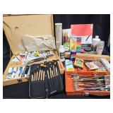 Artist Supplies - Paints, Brushes+