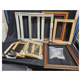 Wood Frames Assortment w Hanging Hardware