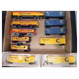HO Scale Model Train Cars, Cabooses, Power Units