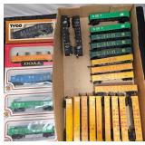 25 Assorted Model Train Cars