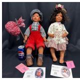 2 Paradise Galleries Soul Kidz Dolls - Hannah+