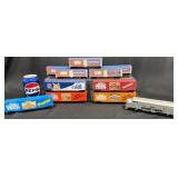 11 Model Train Cars - Bachman, Tyco
