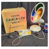 Vntg Electro Revolving Rainbo-Lite w Box