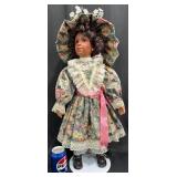 Sharon Smelser Collectible Darlene Porcelain Doll