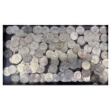 163 Kennedy Half Dollars Coins 25+ Years Old