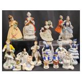 Vntg Porcelain Figurines Occupied Japan