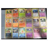 Mixed Pokemon Cards in Binder w Stage 1 & 2