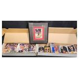 Basketball Cards w Framed Clyde Drexler Card
