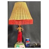 Hawaiian Hula Girl Table Lamp Works