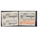 4 ERTL Diecast1931 Hawkeye Tanker CoinBanks