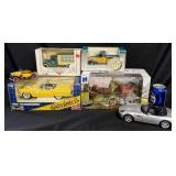 Covered Wagon Playset & Diecast Vehicles