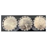 3 Rolls2026 Unc 250-Yr Celebration Kennedy Halves