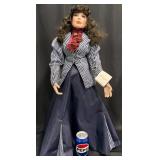 Exclusive Carmen Porcelain Doll by Rose Pinkul
