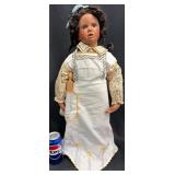 Mary Van Osdell PorcelainDoll w Stand