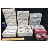 17 Diecast Model Truck Banks - ERTL +