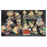 14 Crinkle Claus Figurines Possible Dreams
