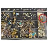 Assorted Fashion Jewelry in SKS Case
