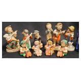 Japan 'Hummel Like' Figurines w Musical Themes