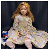 Christine Orange 'Jenny' Porcelain Doll