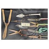 Vntg Garden Tools - Shears, Clippers, Trowel