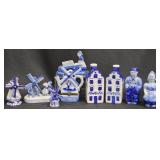 Delft Blue Holland Pottery Miniatures