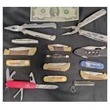 14 Pocket Knives & Multi-Tools