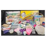 Huge Craft Supplies Lot - Leathercraft Kit+