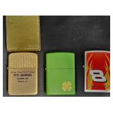 3 Unused Lighters - Zippo & Vernon