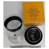 Kodak Retina-Heligon C 80mm Lens w Hood & Box